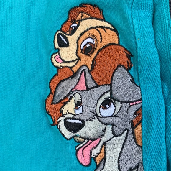 Vintage Disney Lady and the Tramp Embroidered Shirt Size XXL - Picture 3 of 5
